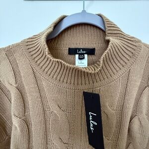 Lulus Poncho Sweater